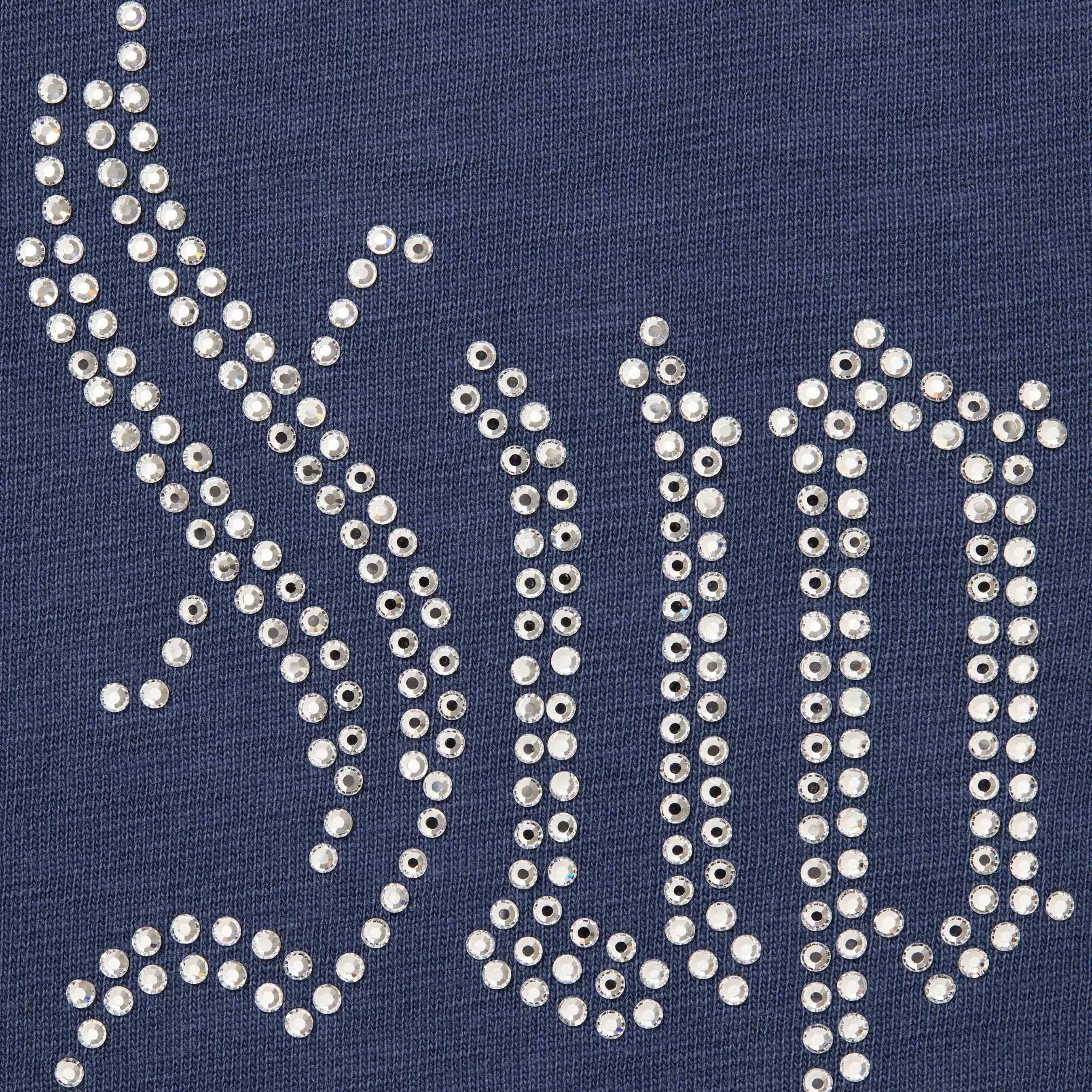 Rhinestone S/S Top view 7
